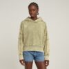 Gewassen reliëf oversized hoodie Gewassen reliëf oversized hoodie