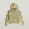 Gewassen reliëf oversized hoodie Gewassen reliëf oversized hoodie