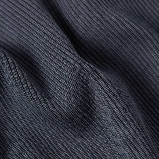 Gewassen slanke ribjurk Gewassen slanke ribjurk