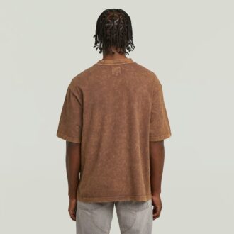 Gewassen T-shirt met zak