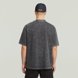Gewassen T-shirt met zak