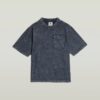 Gewassen T-shirt met zak Gewassen T-shirt met zak