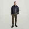 Gewatteerd denim jack Gewatteerd denim jack
