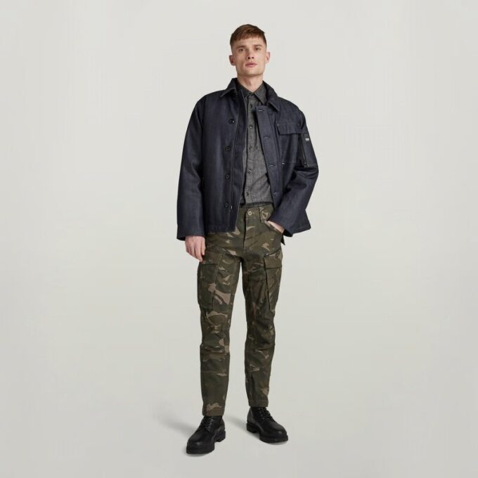 Gewatteerd denim jack Gewatteerd denim jack
