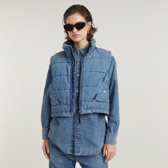 Gewatteerd Mae-vest Gewatteerd Mae-vest