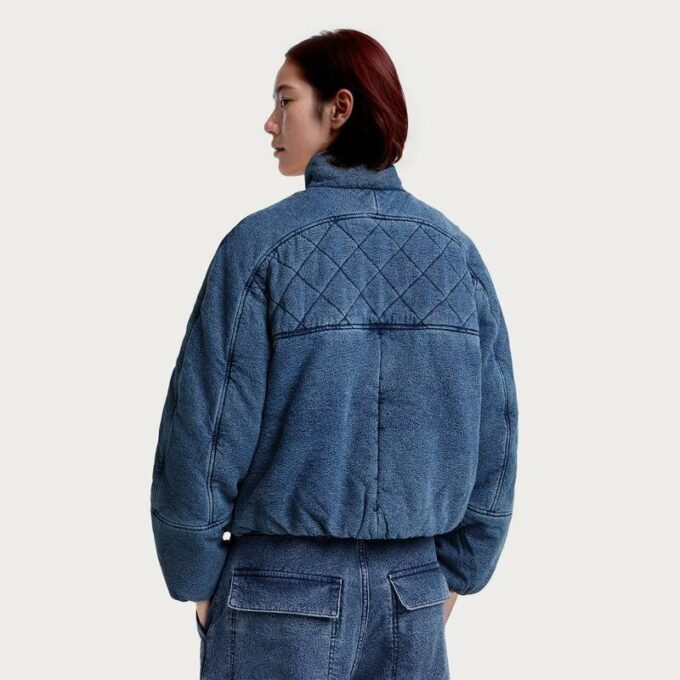 Gewatteerde Cocoon Bomber Gewatteerde Cocoon Bomber