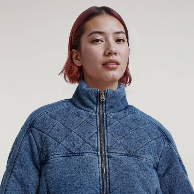Gewatteerde Cocoon Bomber Gewatteerde Cocoon Bomber