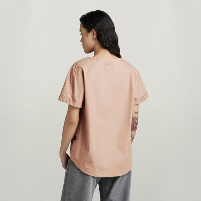 Geweven T-shirt