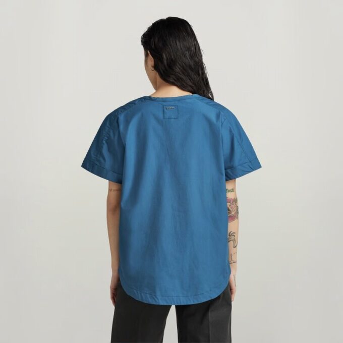 Geweven T-shirt