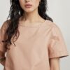 Geweven T-shirt