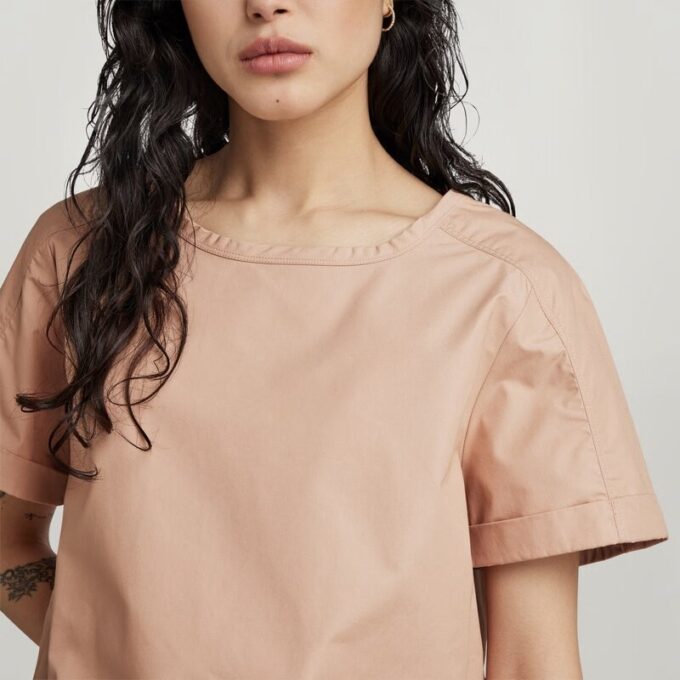Geweven T-shirt