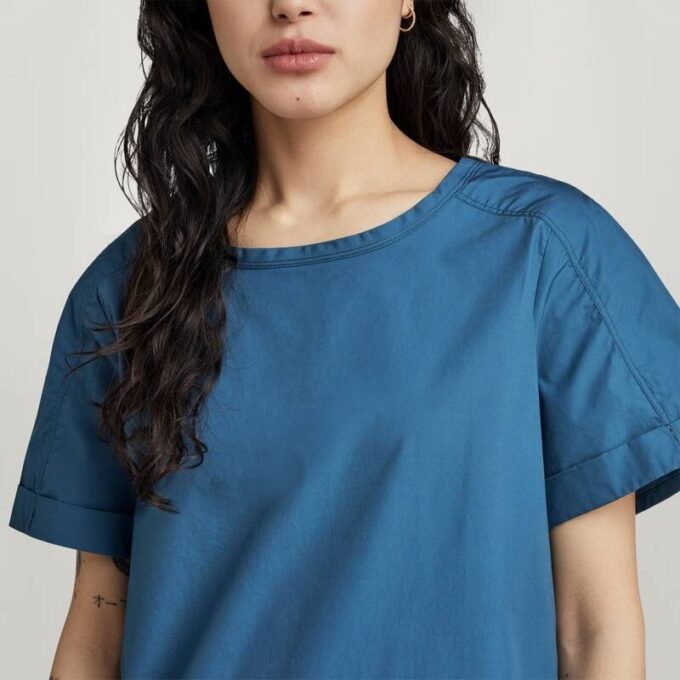 Geweven T-shirt
