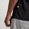 Grafisch geribbeld T-shirt Grafisch geribbeld T-shirt