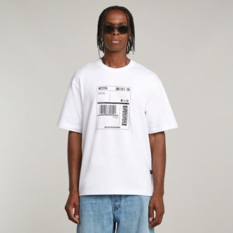 Grafisch T-shirt met verzendfunctie