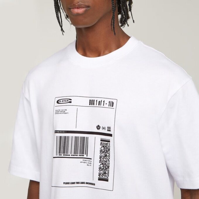 Grafisch T-shirt met verzendfunctie Grafisch T-shirt met verzendfunctie