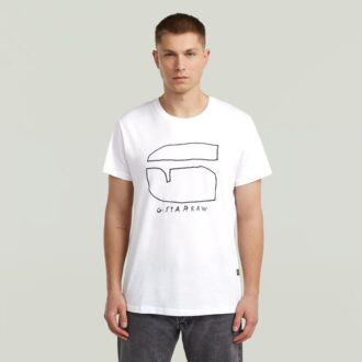 Handgeschreven Puff Logo T-shirt