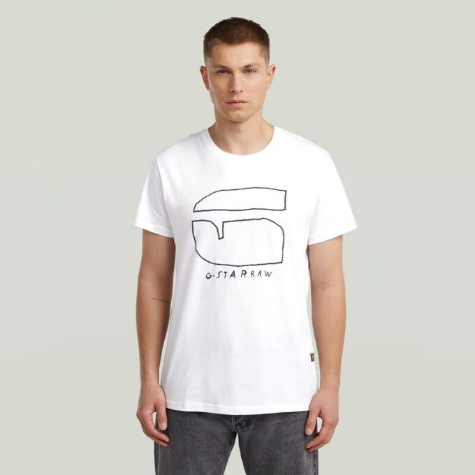 Handgeschreven Puff Logo T-shirt Handgeschreven Puff Logo T-shirt