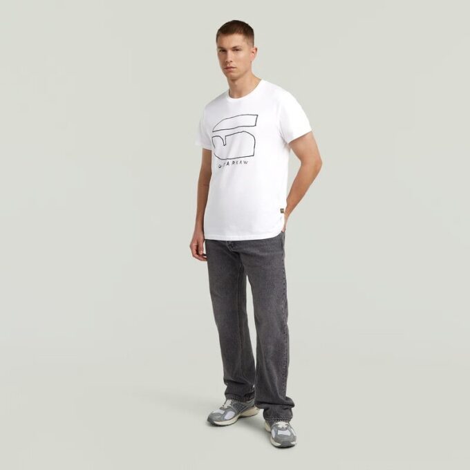 Handgeschreven Puff Logo T-shirt Handgeschreven Puff Logo T-shirt