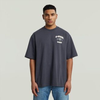 Hardlopende hond boxy T-shirt