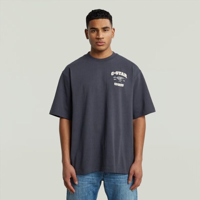 Hardlopende hond boxy T-shirt Hardlopende hond boxy T-shirt