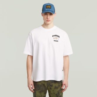 Hardlopende hond boxy T-shirt