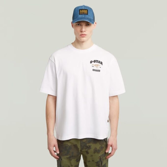 Hardlopende hond boxy T-shirt