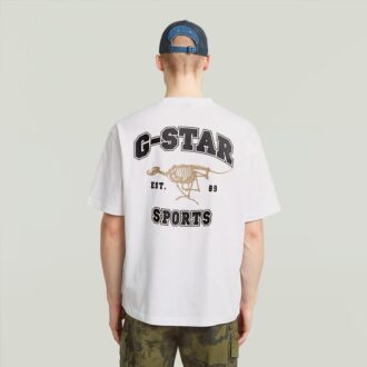 Hardlopende hond boxy T-shirt