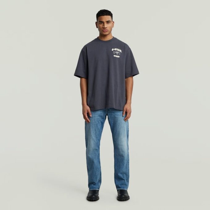 Hardlopende hond boxy T-shirt Hardlopende hond boxy T-shirt