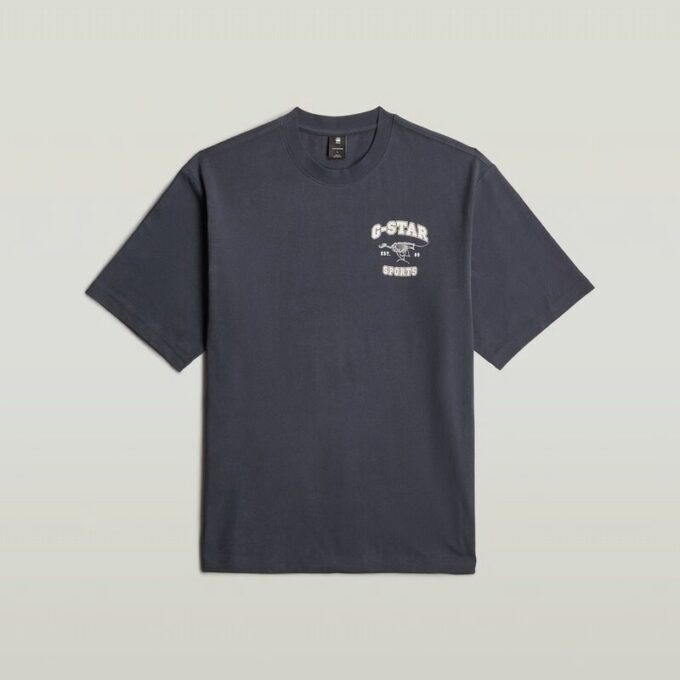 Hardlopende hond boxy T-shirt Hardlopende hond boxy T-shirt