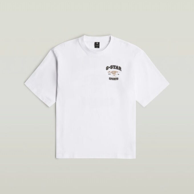 Hardlopende hond boxy T-shirt