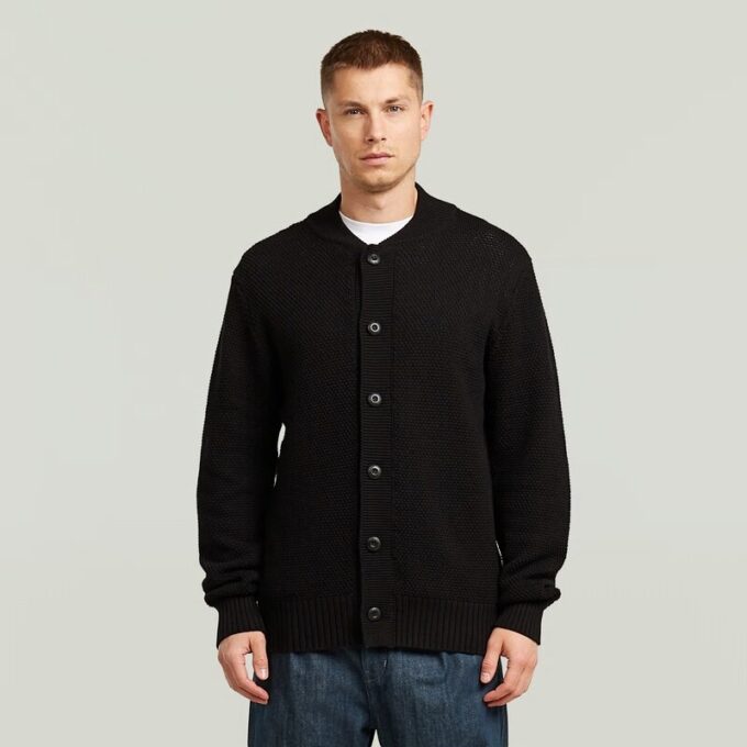Honingraatstructuur Cardigan Breisel Honingraatstructuur Cardigan Breisel