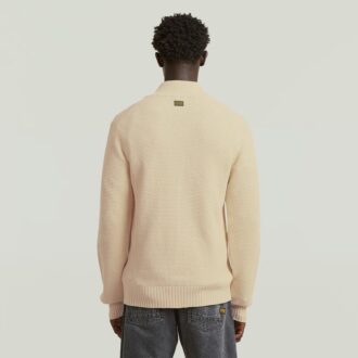 Honingraatstructuur Cardigan Breisel
