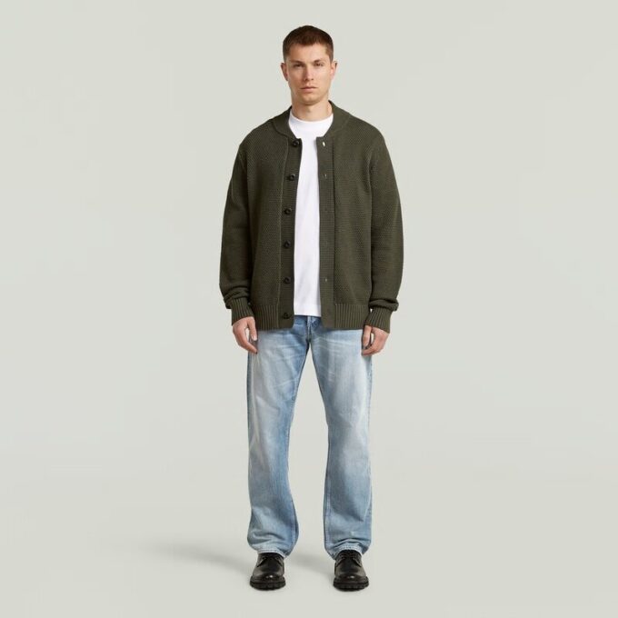 Honingraatstructuur Cardigan Breisel Honingraatstructuur Cardigan Breisel