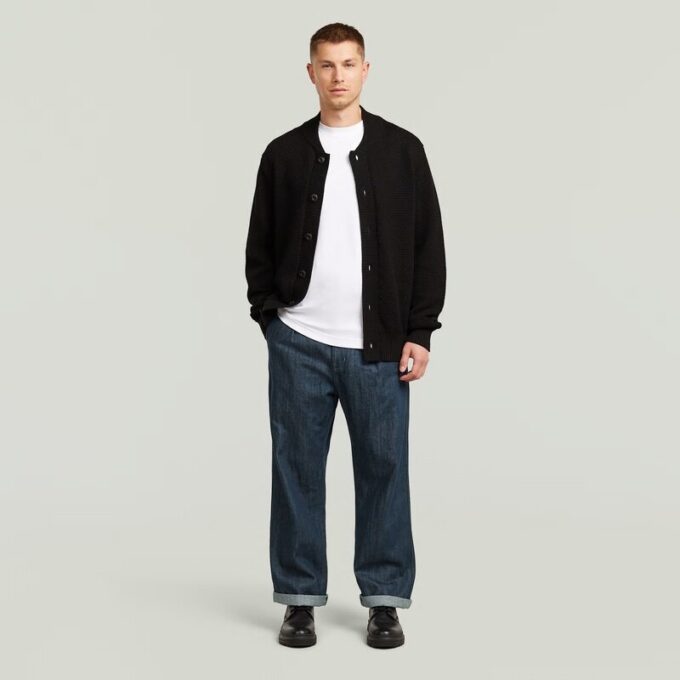 Honingraatstructuur Cardigan Breisel Honingraatstructuur Cardigan Breisel
