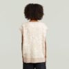 Jacquard vest gebreid Jacquard vest gebreid