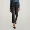 Janeh Ultra High Mom Ankle Jeans
