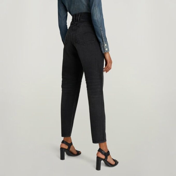 Janeh Ultra High Mom Ankle Jeans