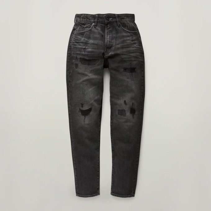 Janeh Ultra High Mom Ankle Jeans