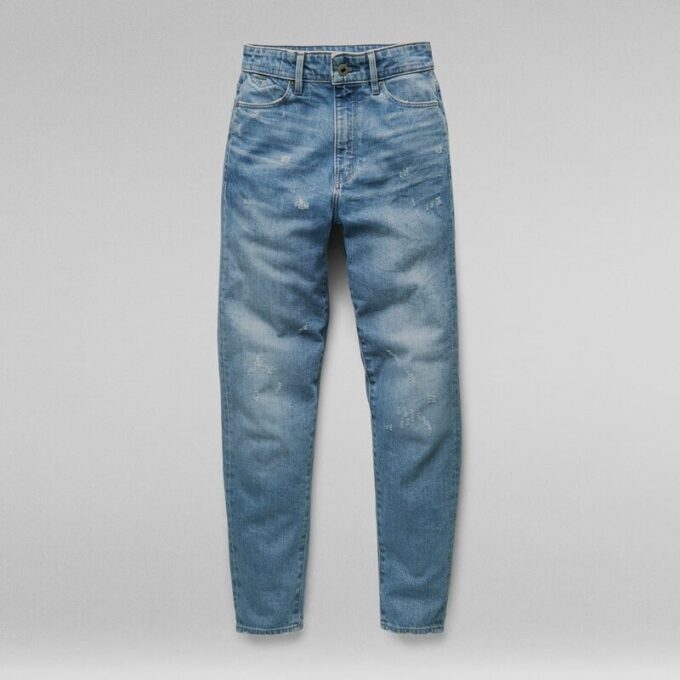 Janeh Ultra High Mom Ankle Jeans