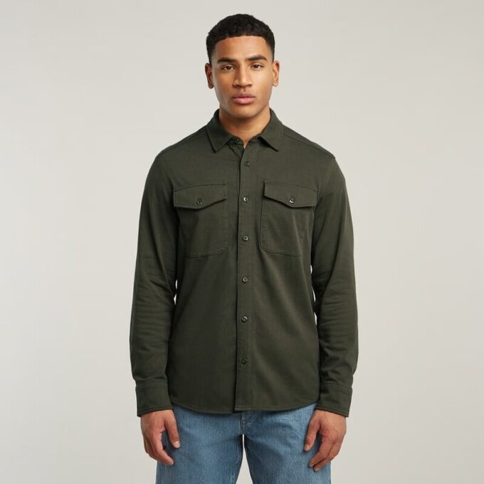 Jersey Shirt Marine Zakken Jersey Shirt Marine Zakken
