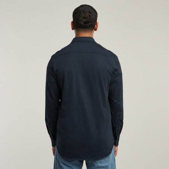Jersey Shirt Marine Zakken Jersey Shirt Marine Zakken