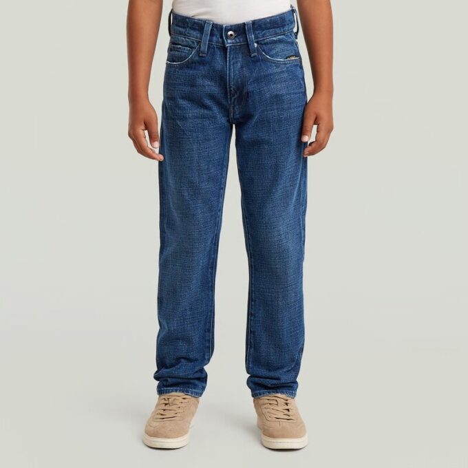 Jongens 3301 Rechte Toelopende Jeans Jongens 3301 Rechte Toelopende Jeans