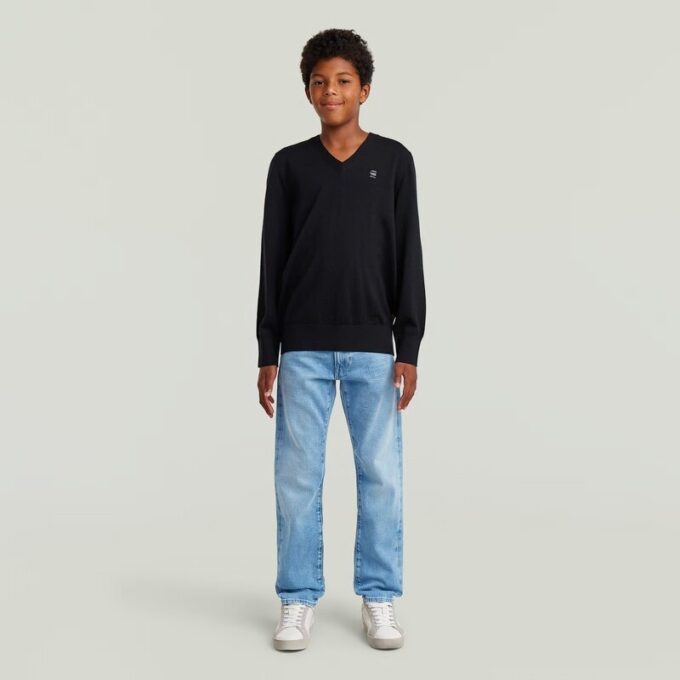 Jongens 3301 Rechte Toelopende Jeans Jongens 3301 Rechte Toelopende Jeans