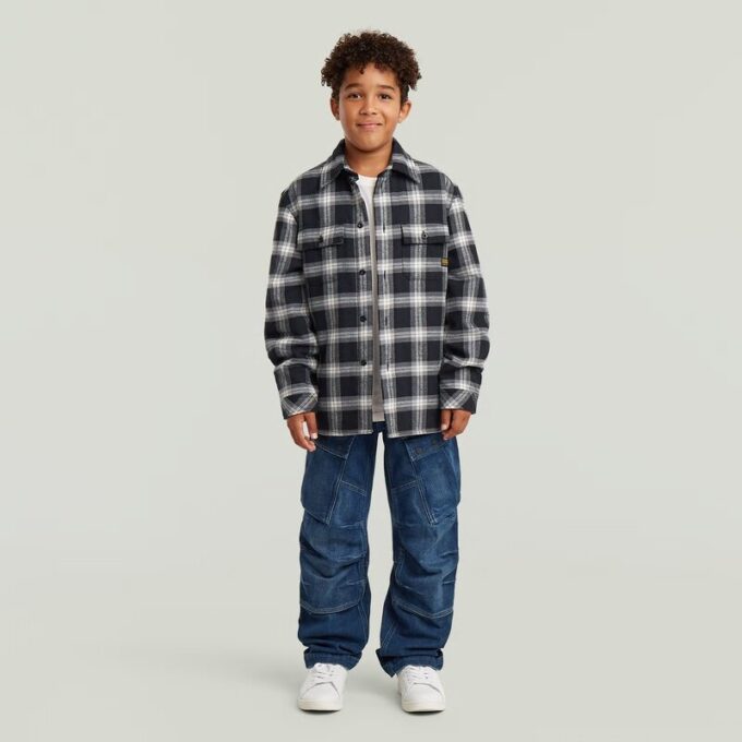 Jongens 3D Regular Straight Cargo Jeans Jongens 3D Regular Straight Cargo Jeans