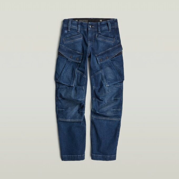 Jongens 3D Regular Straight Cargo Jeans Jongens 3D Regular Straight Cargo Jeans