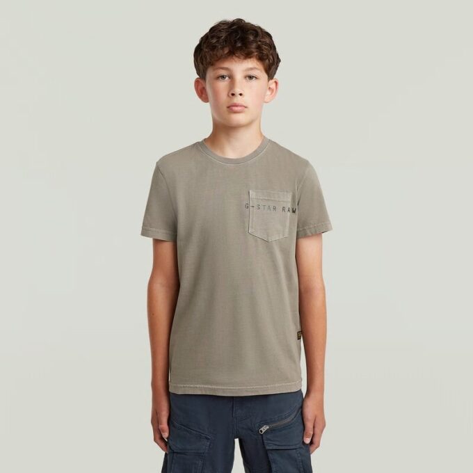 Jongens Base Pocket T-shirt Jongens Base Pocket T-shirt