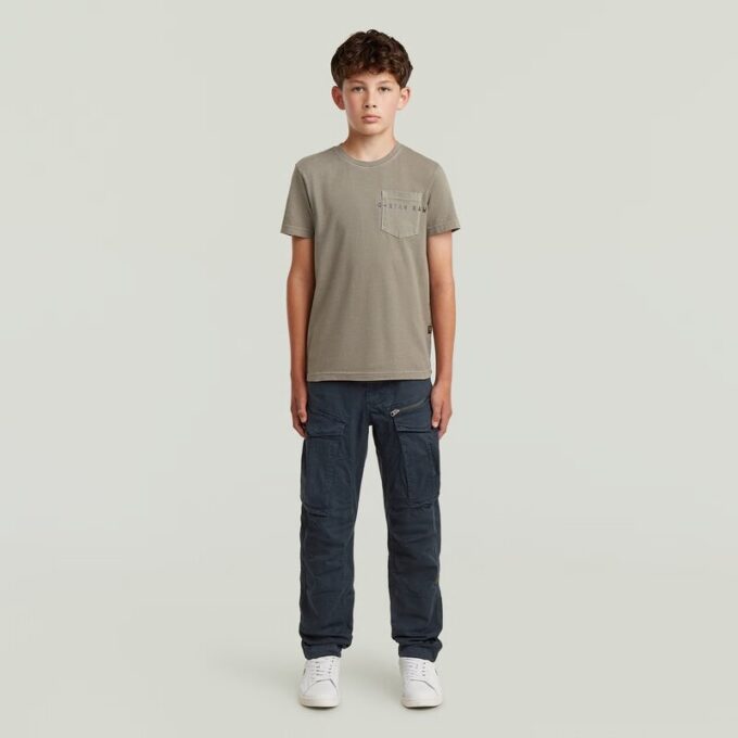 Jongens Base Pocket T-shirt Jongens Base Pocket T-shirt