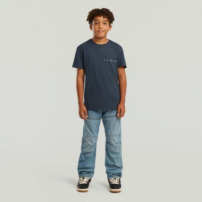 Jongens Base Pocket T-shirt Jongens Base Pocket T-shirt