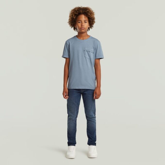Jongens Base Pocket T-shirt Jongens Base Pocket T-shirt