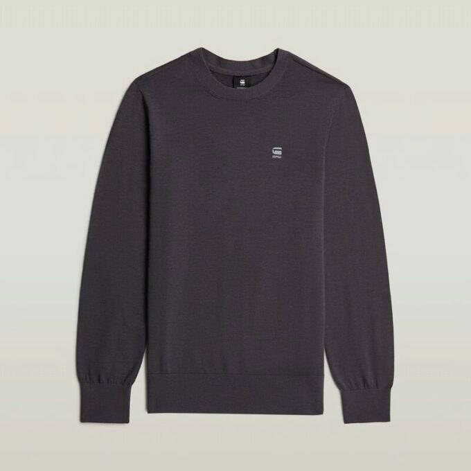 Jongens Basic Crewknit Trui Jongens Basic Crewknit Trui
